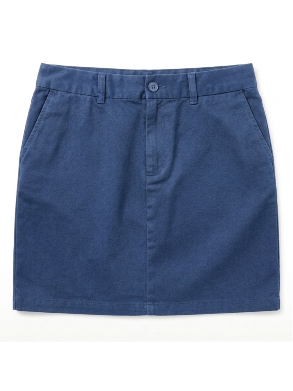 Vintage Y2K Ralph Lauren Sport Cotton Twill Mini Skirt, Navy, Size 8